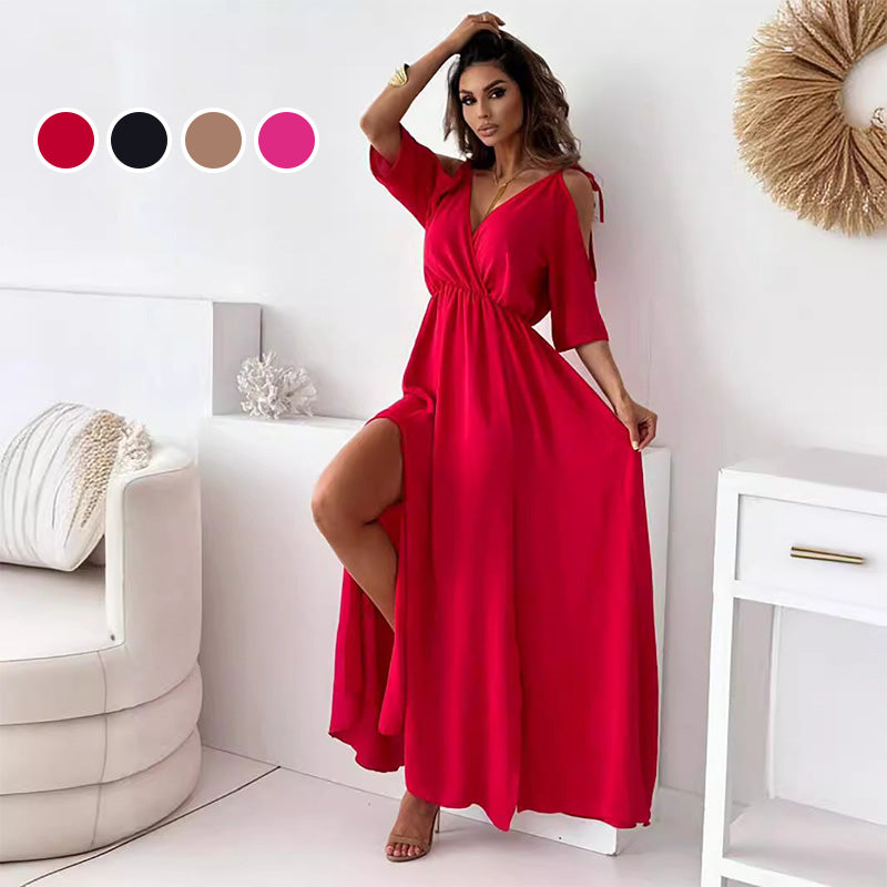 Sienna | Elegant klänning med sidoklyfta