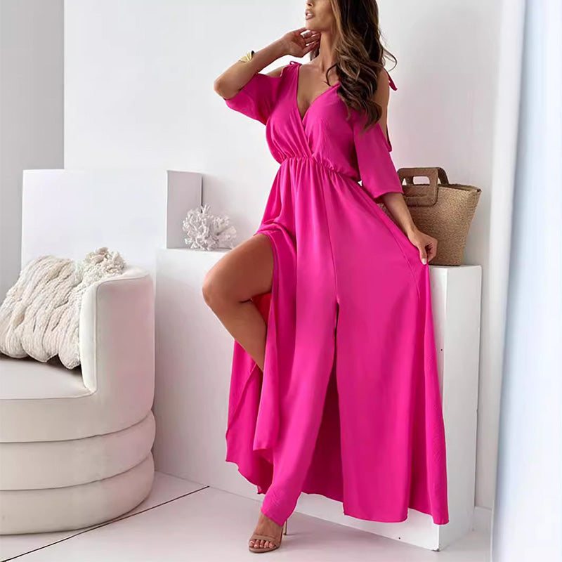 Sienna | Elegant klänning med sidoklyfta
