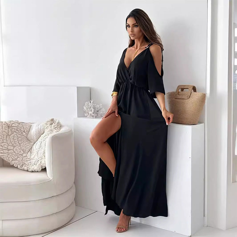 Sienna | Elegant klänning med sidoklyfta