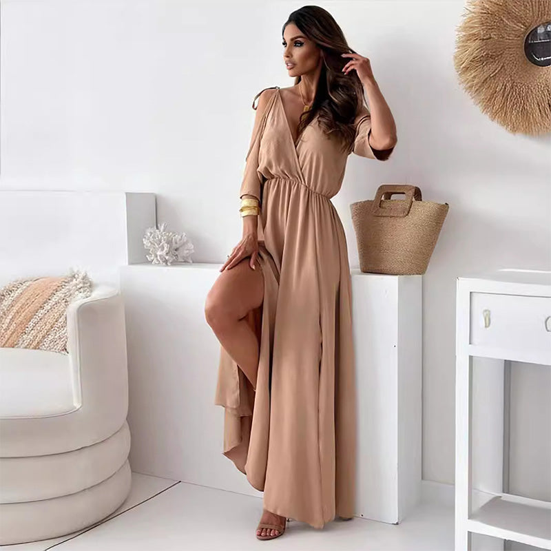 Sienna | Elegant klänning med sidoklyfta