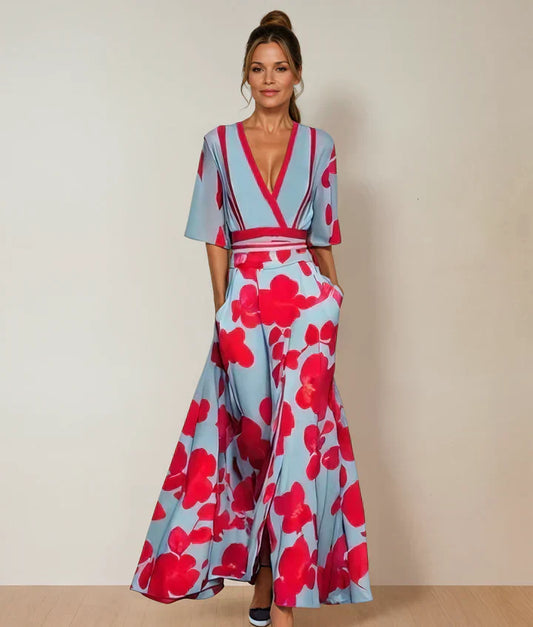 Andrina - Klänning med eleganta ärmar