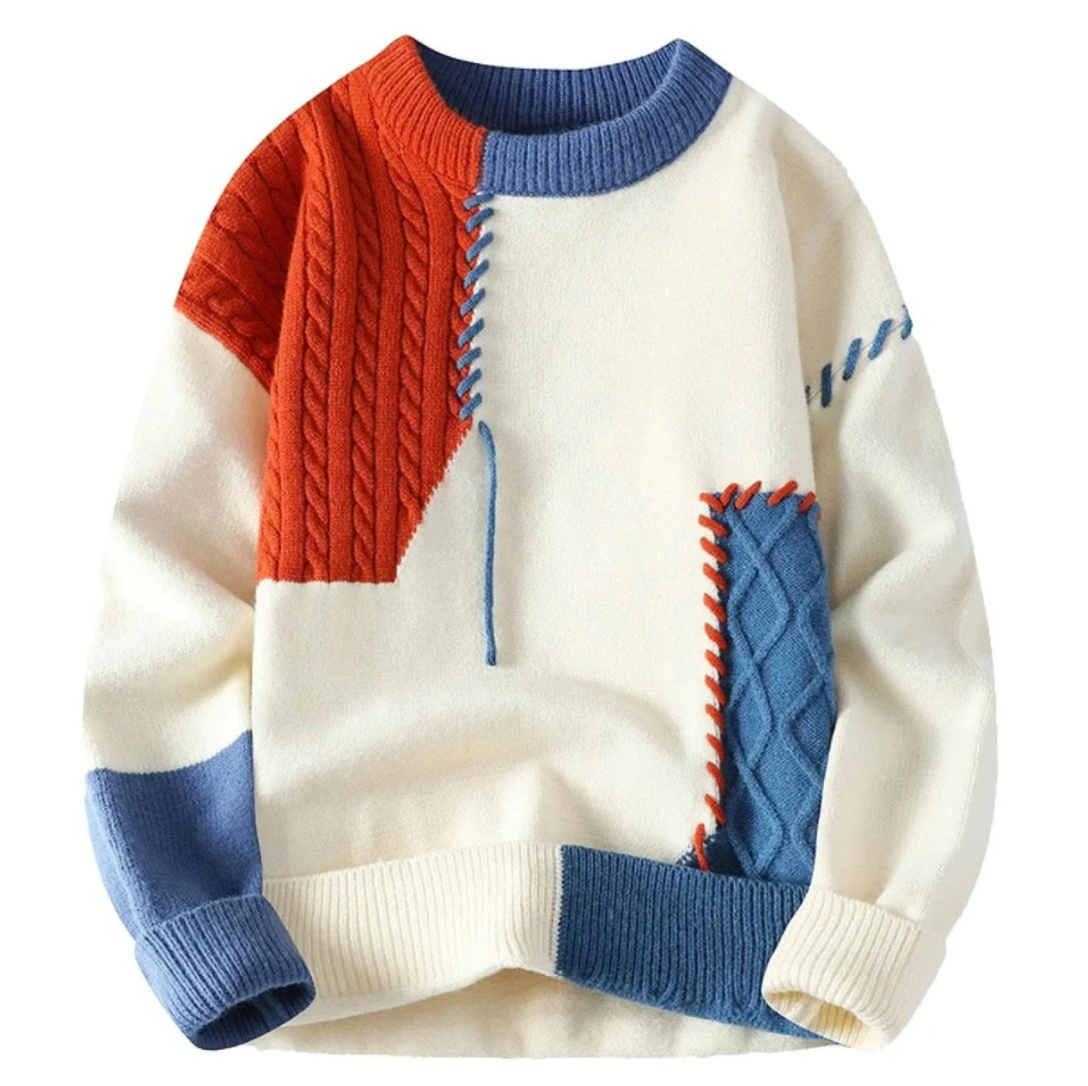 Carl™ | Patchworktröja