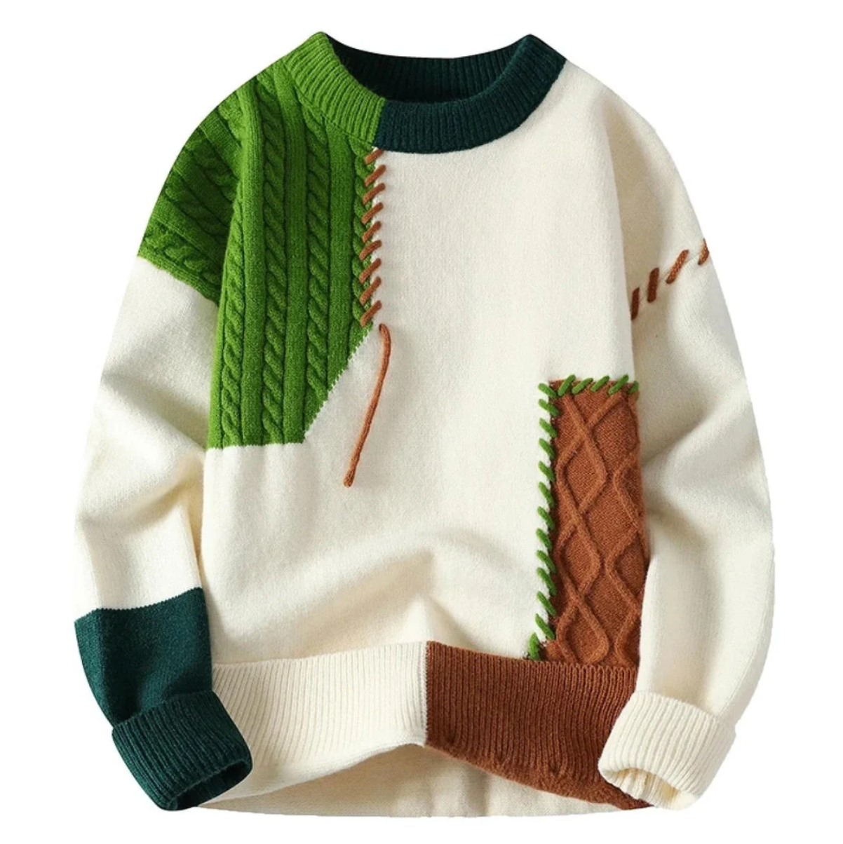 Carl™ | Patchworktröja