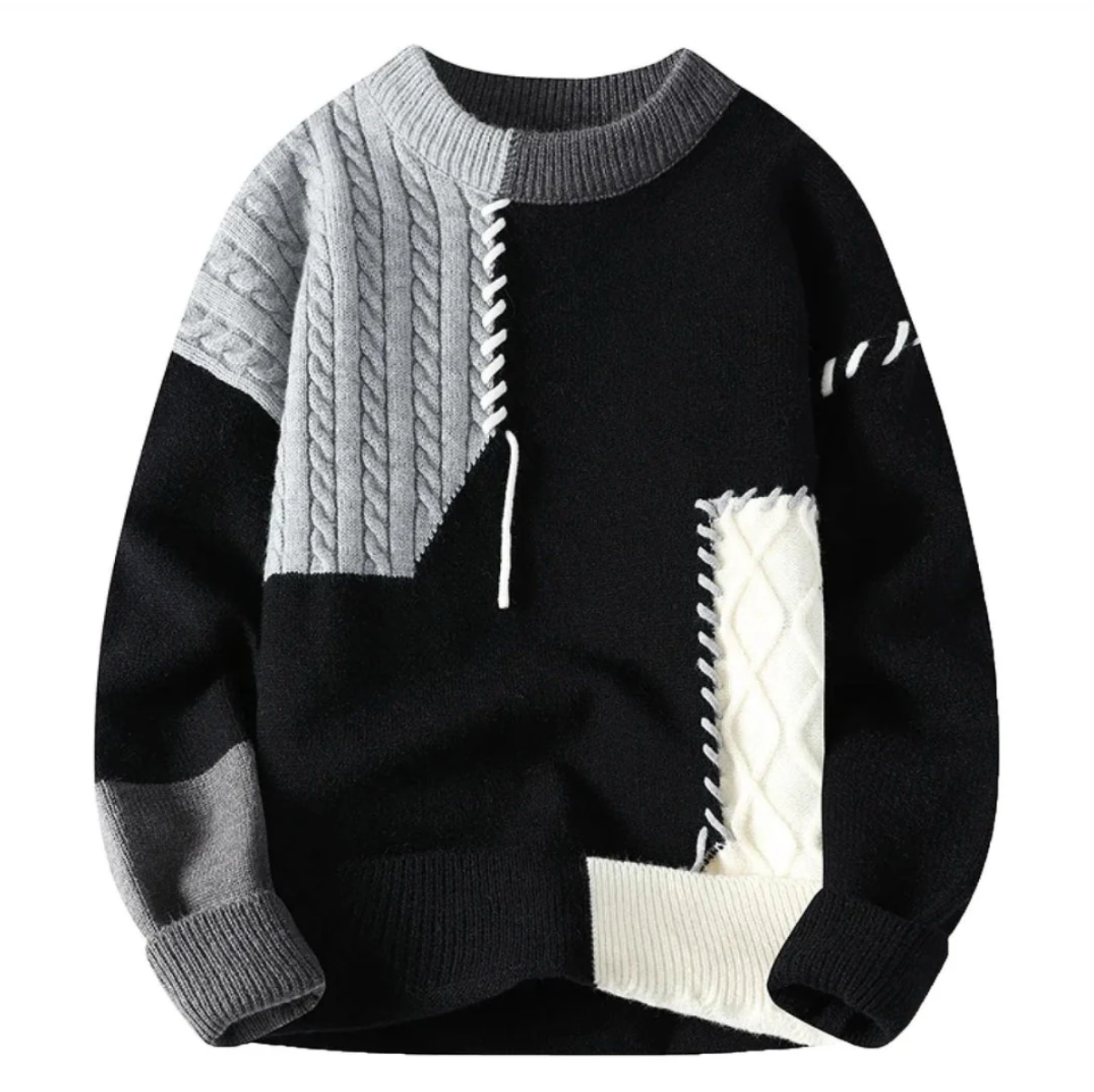 Carl™ | Patchworktröja