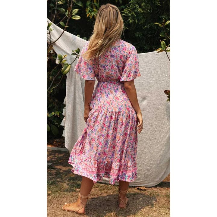 Juul™ | Country Ibiza Style Klänning Lång