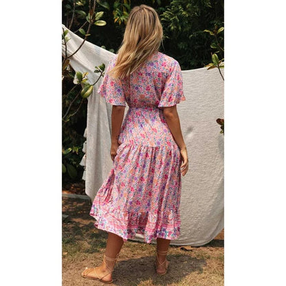 Juul™ | Country Ibiza Style Klänning Lång