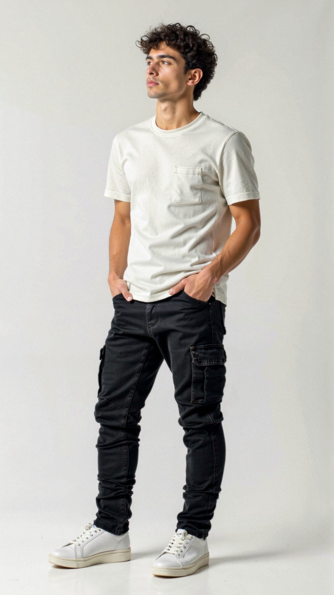 Casper™ | Stretchiga cargojeans